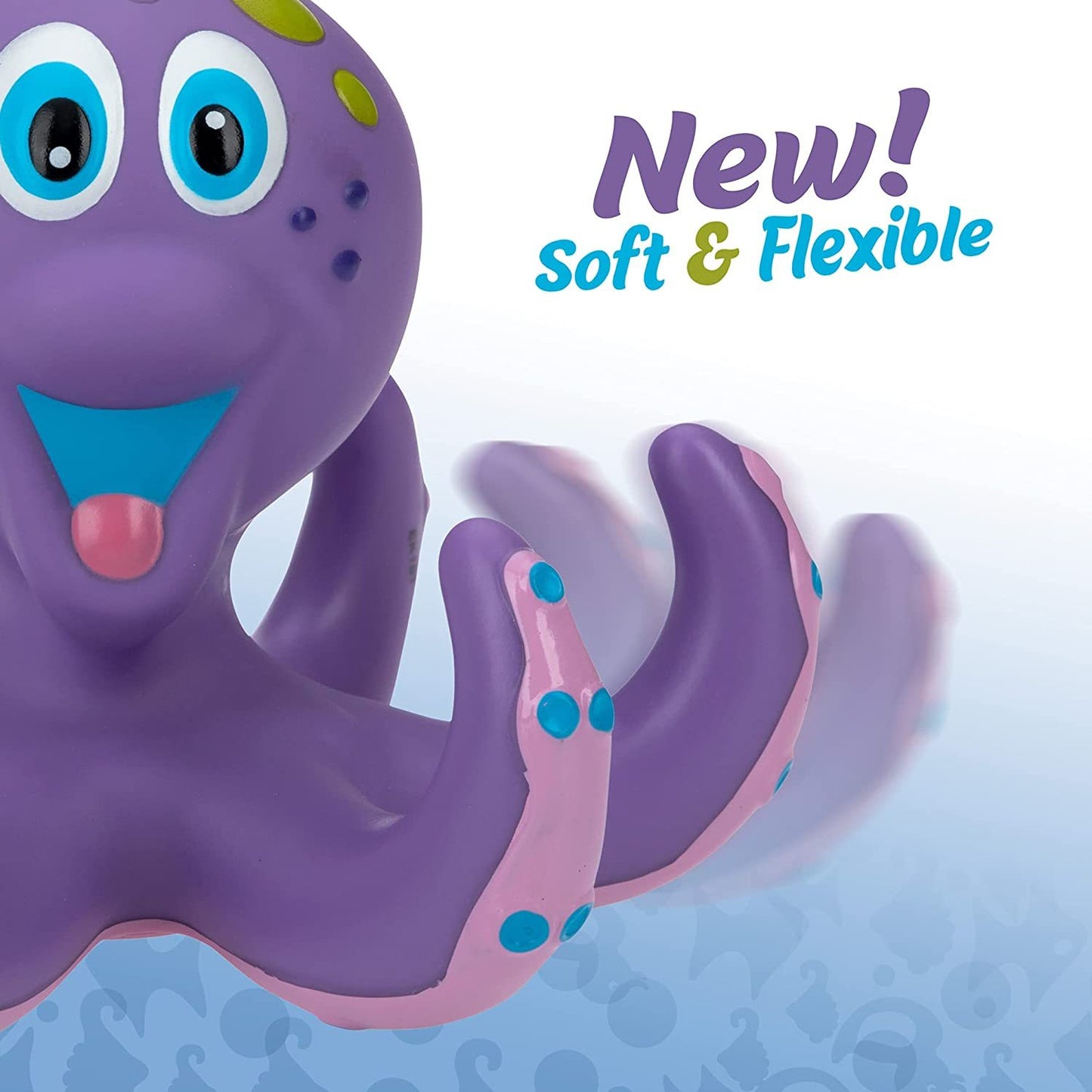 CHILDREN'S SMALL PUZZLE OCTOPUS BATH WATER TOY