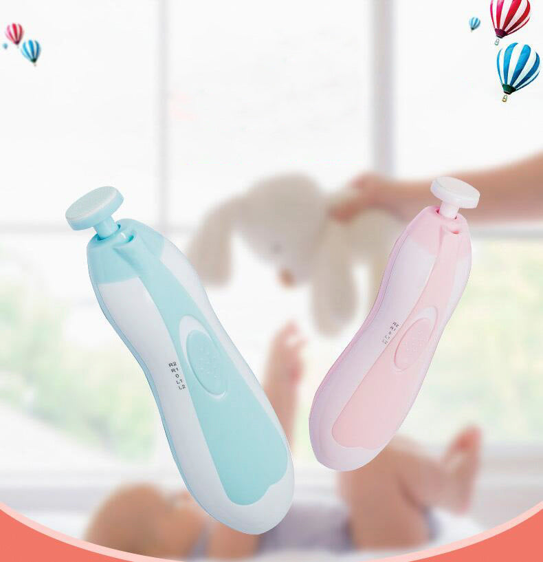 ANTI-SCRATCH MULTIFUNCTINAL BABY ELECTIC NAIL POLISHER/TRIMMER