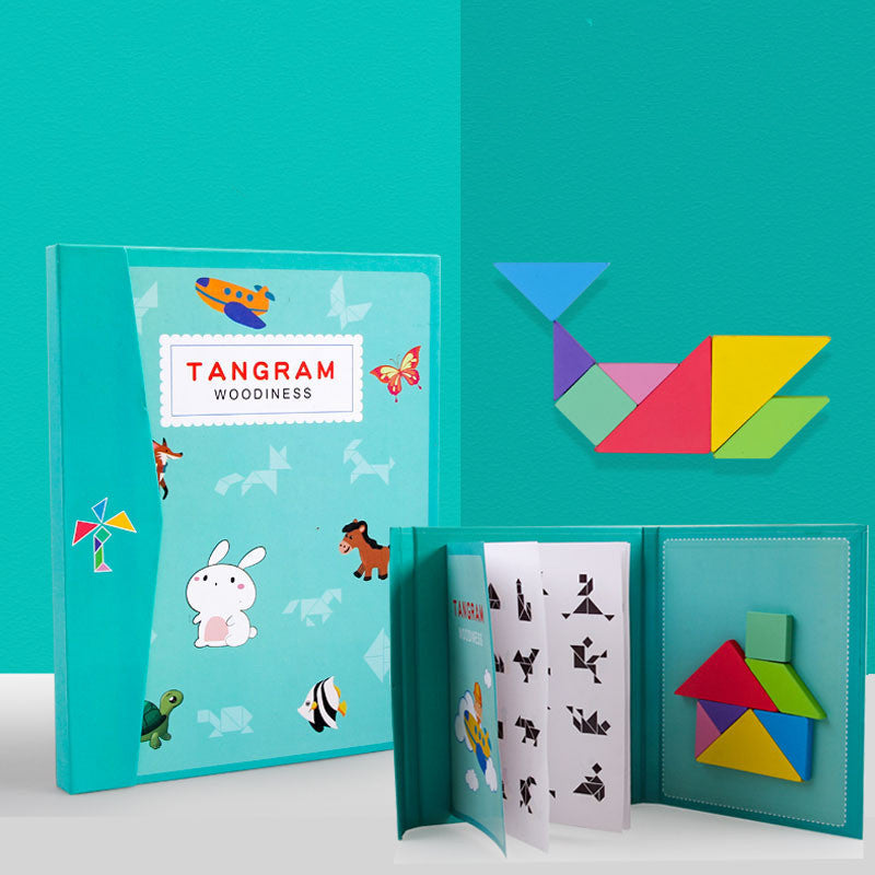Magnetic Tangram Puzzle