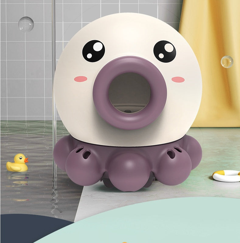 OCTOPUS FOUNTAIN BATH TOY WATER JET ROTATING
