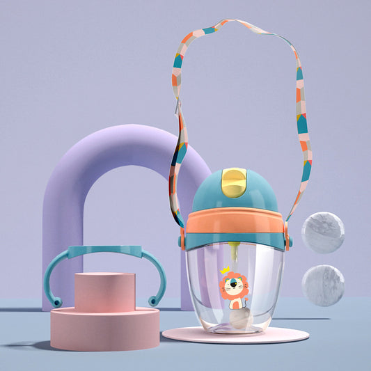 Kindergarten Baby Water Cup Household Drop-Proof And Leak-Proof