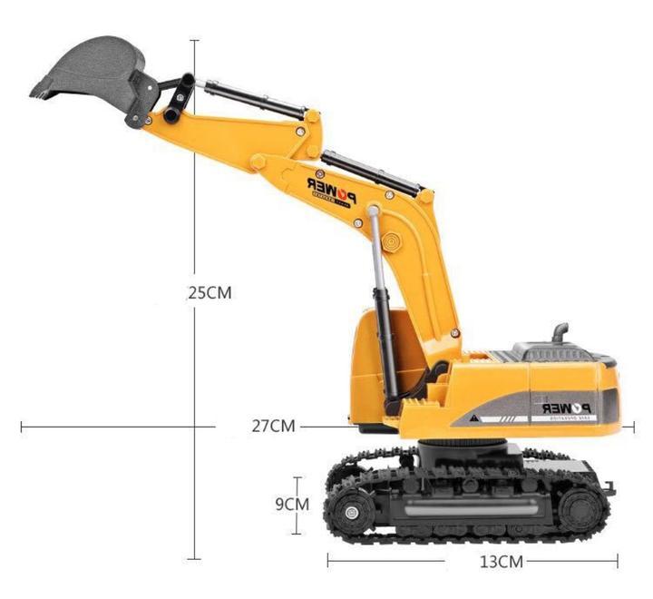 REMOTE CONTROL EXCAVATOR TOY KIDS FUN