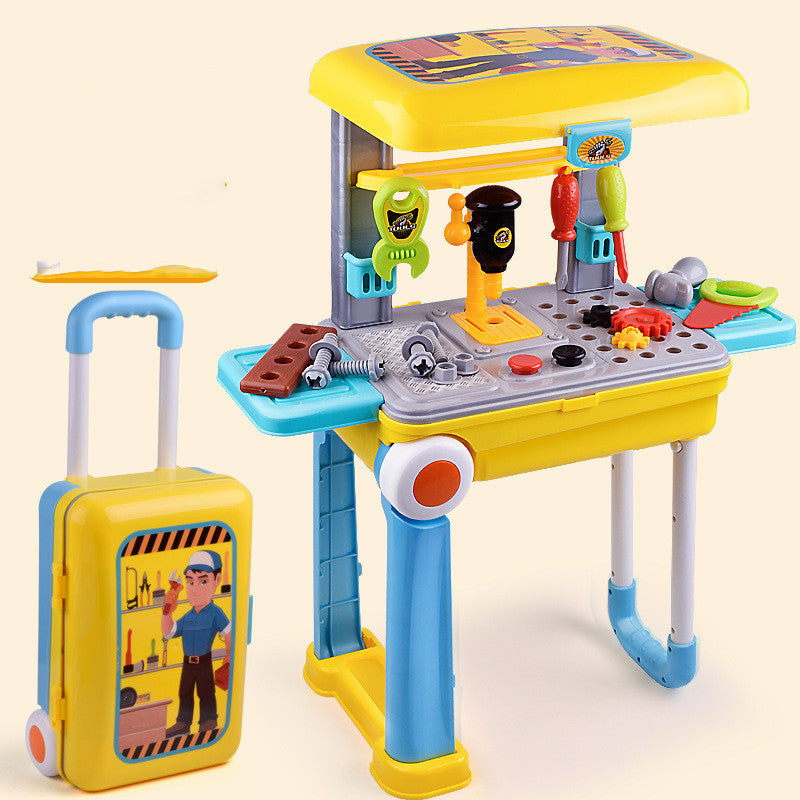 CHILDREN'S TROLLEY PLAY HOUSE