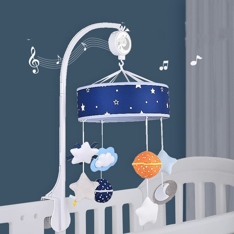 BABY BED BELL RATTLE MUSIC STAR COMFORT TOY