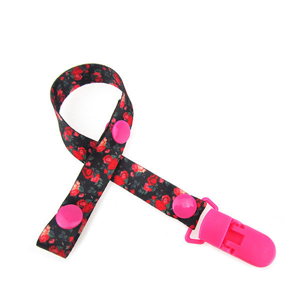Cute Baby Pacifier Clip