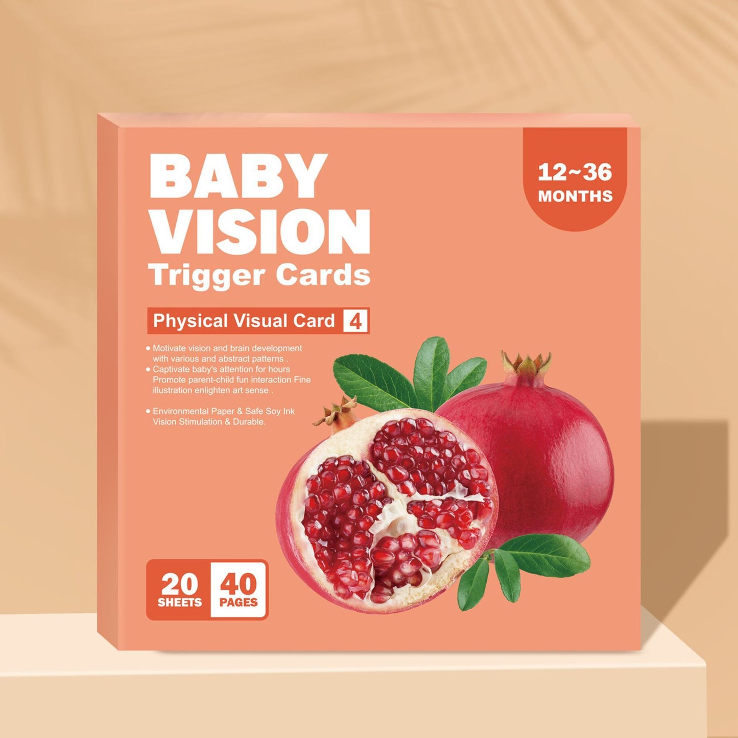 BABY EARLY EDUCATION VISUAL STIMULATION CARD