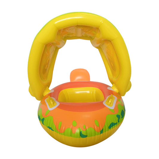 CHILDREN'S SWIMMING RINGS INFLATABLE DEATACHABLE SEAT Ring PVC BATH TUB
