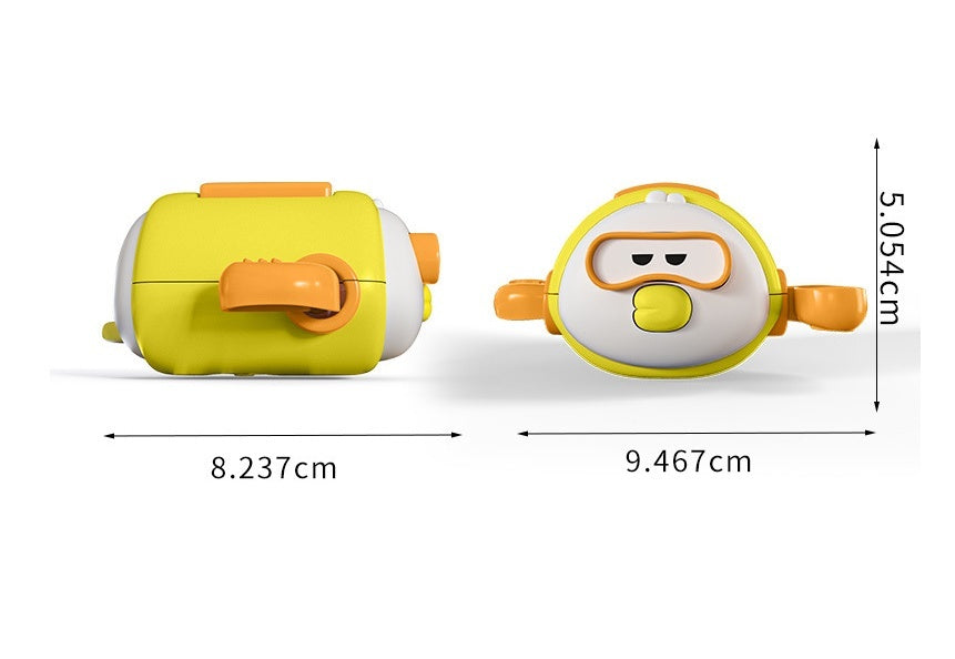 CHILDREN'S BATH TOYS CARTOON CLOCKWORK