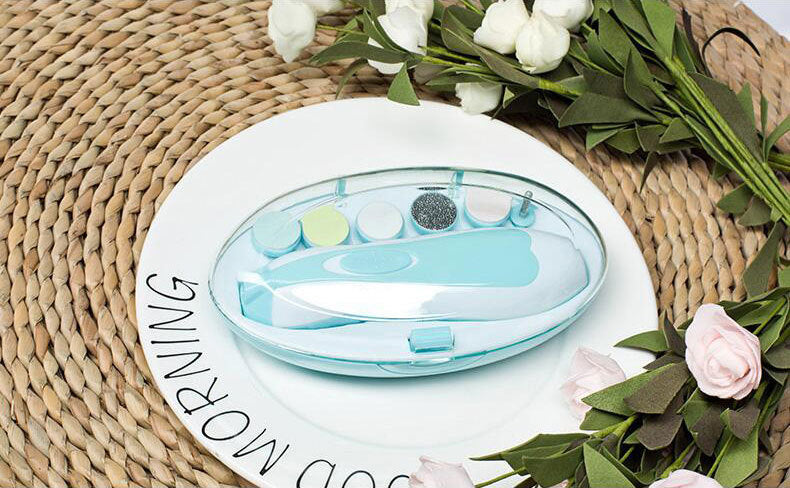 ANTI-SCRATCH MULTIFUNCTINAL BABY ELECTIC NAIL POLISHER/TRIMMER