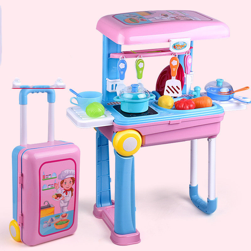 CHILDREN'S TROLLEY PLAY HOUSE