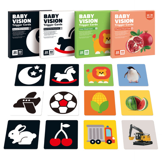 BABY EARLY EDUCATION VISUAL STIMULATION CARD