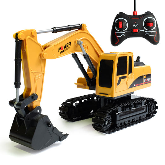 REMOTE CONTROL EXCAVATOR TOY KIDS FUN