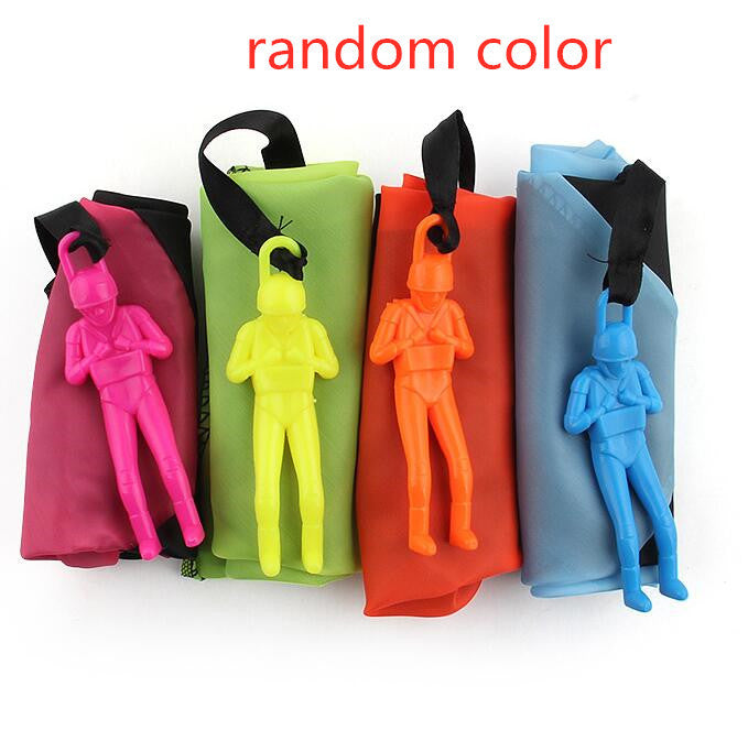 HAND THROWING MINI SOLDIER CAMOUFLAG PARACHUTE FUNNY TOY
