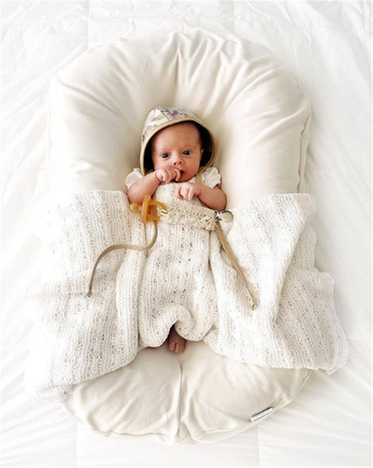 NEWBORN BABY NEST BED CRIB INFANT PORTABLE COTTON CRIB