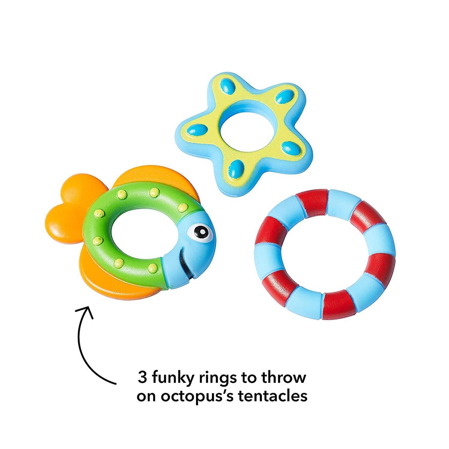 CHILDREN'S SMALL PUZZLE OCTOPUS BATH WATER TOY