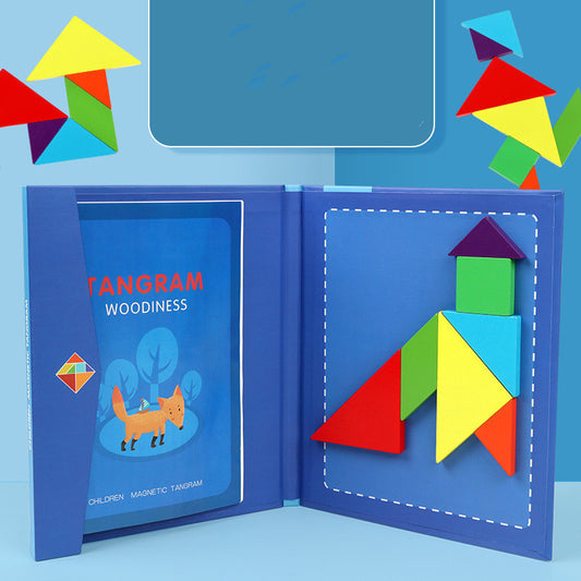Magnetic Tangram Puzzle