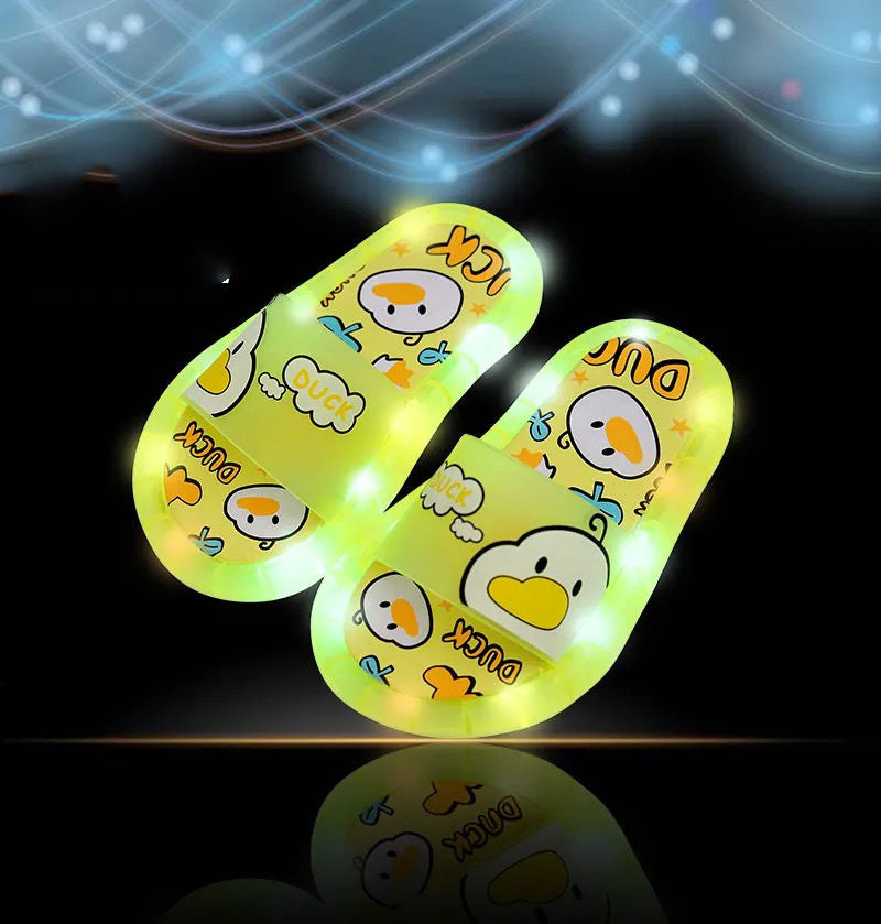 Cute Summer Slippers With Light