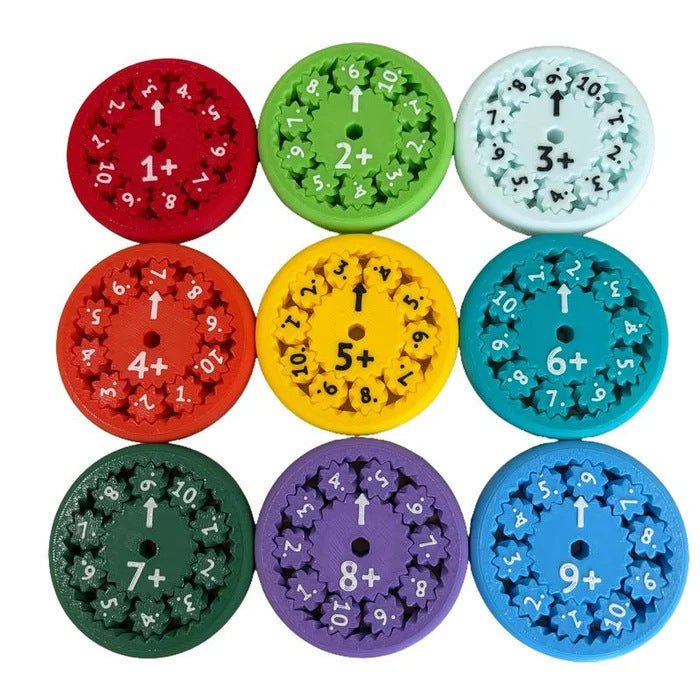 MATH FIDGET SPINNERS EDUCATIONAL TOY FOR KIDS