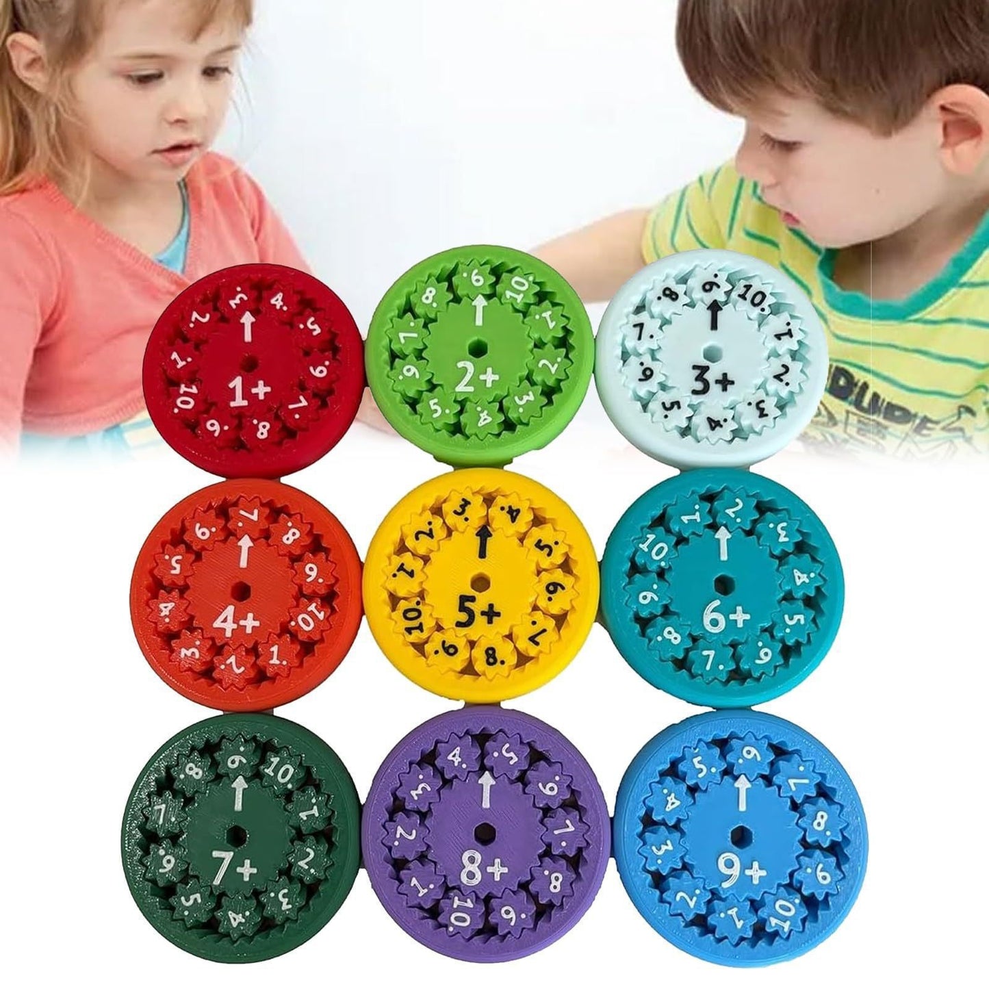 MATH FIDGET SPINNERS EDUCATIONAL TOY FOR KIDS