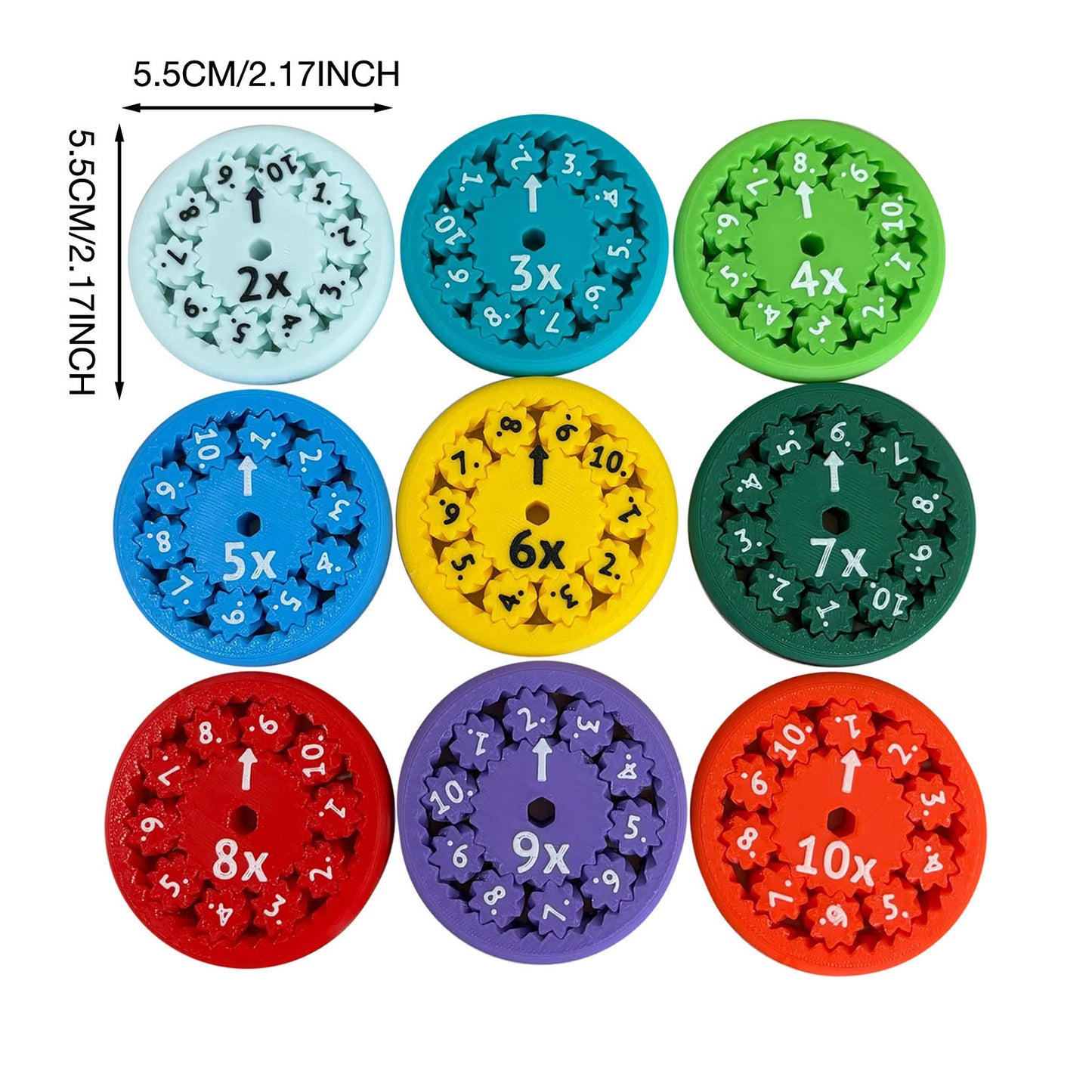 MATH FIDGET SPINNERS EDUCATIONAL TOY FOR KIDS