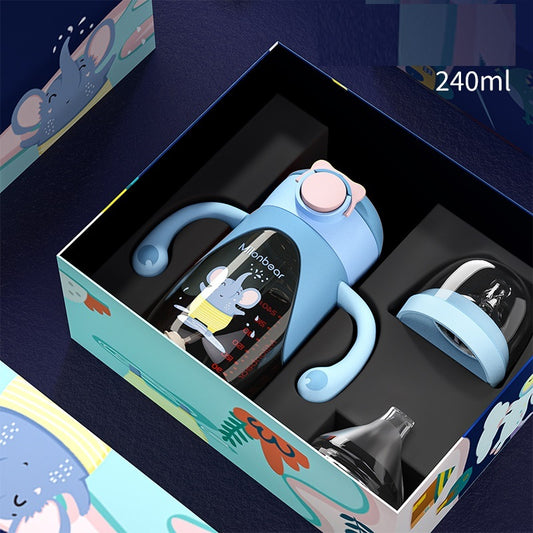 WIDE BORE SIPPY CUP FEEDING BOTTLE OVER 1-2 YEAR OLD