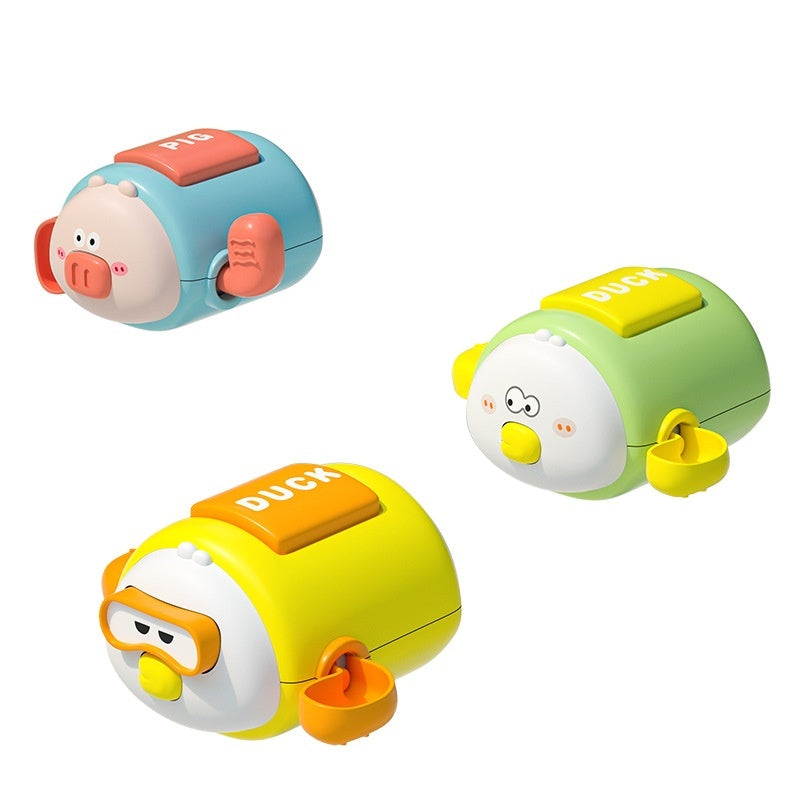 CHILDREN'S BATH TOYS CARTOON CLOCKWORK