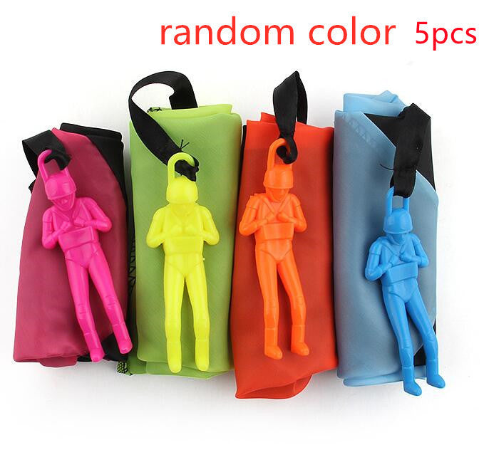 HAND THROWING MINI SOLDIER CAMOUFLAG PARACHUTE FUNNY TOY