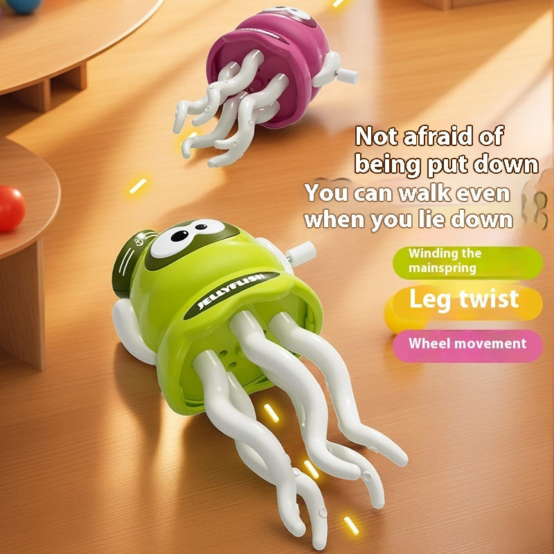 Funky Dancing Jellyfish β Eco-Friendly Wind-Up Baby Toy