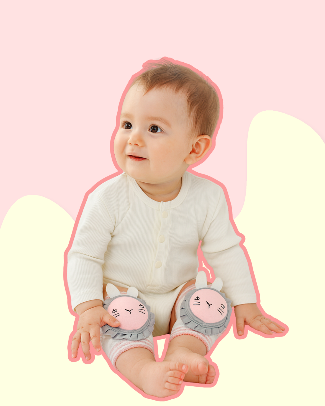 Baby Crawling Knee Pads Collection – Soft, Safe & Stylish Knee Protectors for Babies