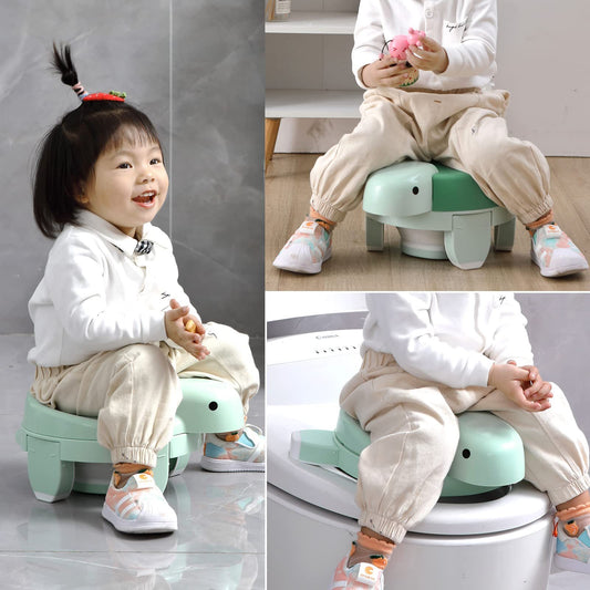 CHILDREN'S TRAINING TOILET BABY URINAL PORTABLE FOLDING