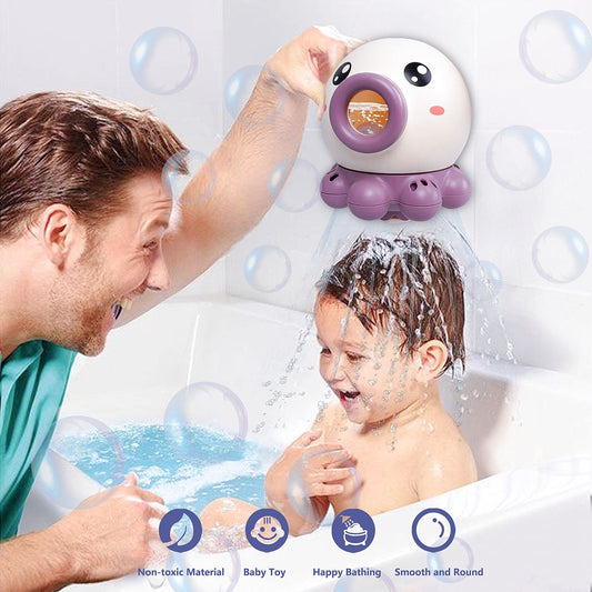 OCTOPUS FOUNTAIN BATH TOY WATER JET ROTATING