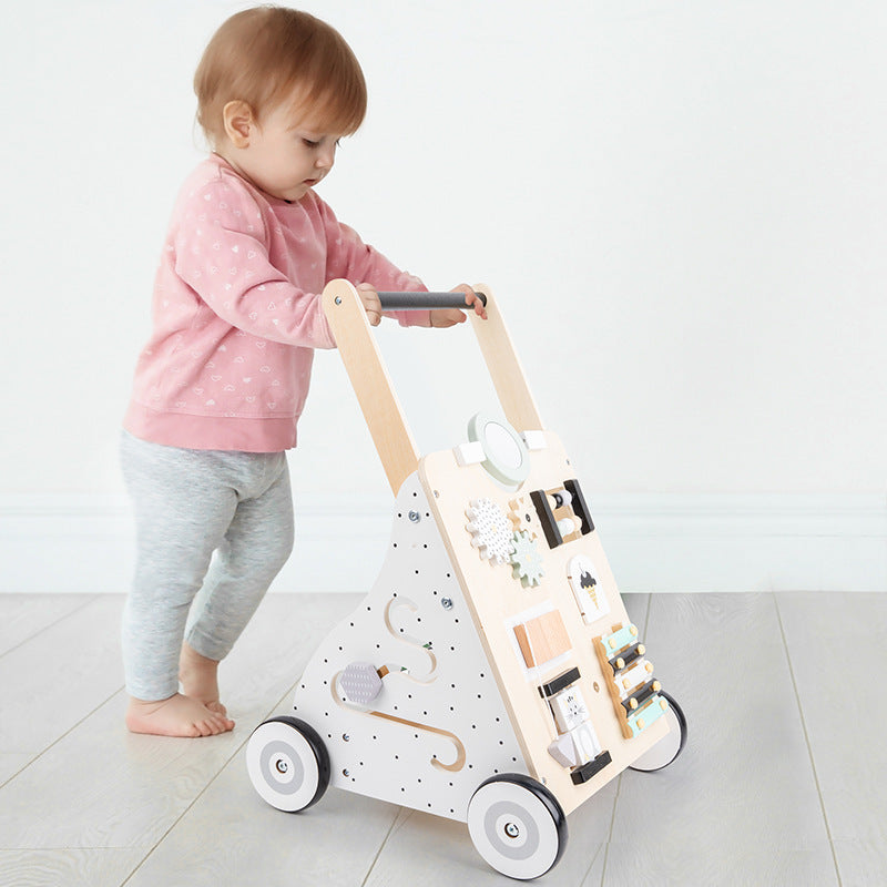 CHILDREN'S EARLY CHILDHOOD EDUCATION WALKER TROLLEY BABY TODDLING WALKER