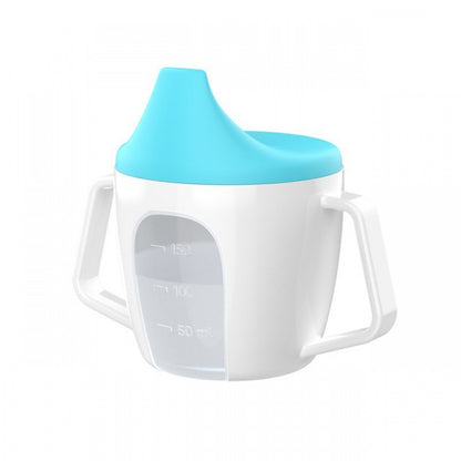 BABY FEEDING MUG SILICONE STRAW CHILDERN