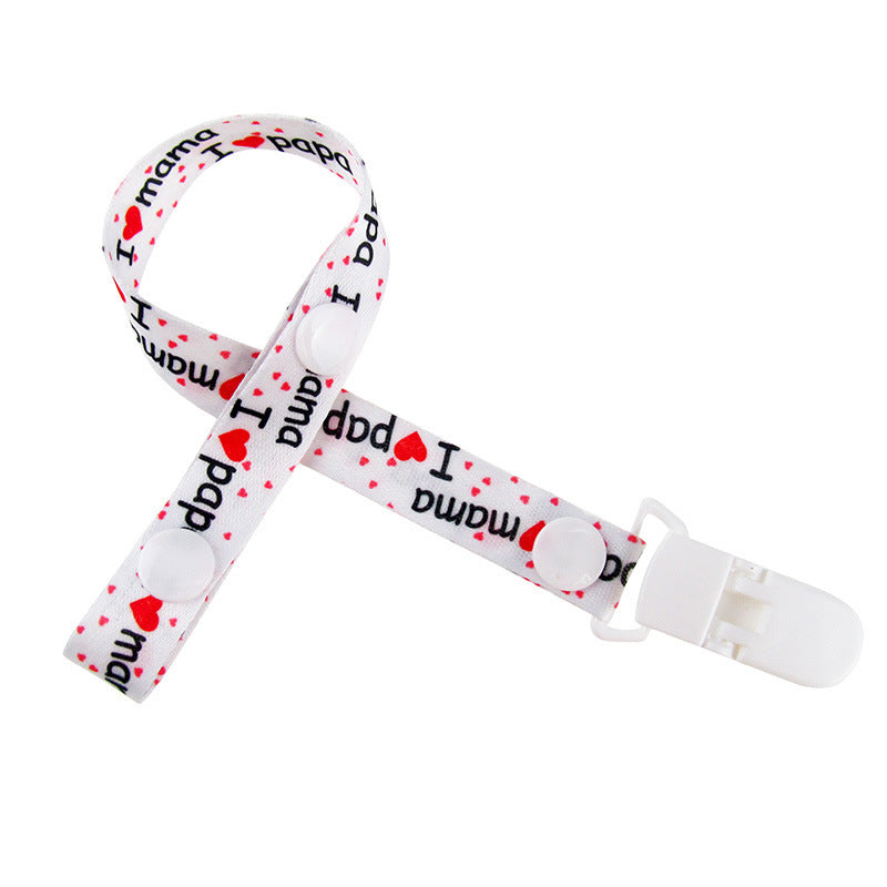 Cute Baby Pacifier Clip
