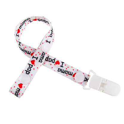Cute Baby Pacifier Clip
