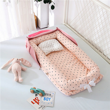 COTTON PORTABLE FOLDABLE BABY BED