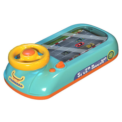 CHILDREN DRIVING SIMULATION ELECTRIC DESKTOP GAME CONSOLE