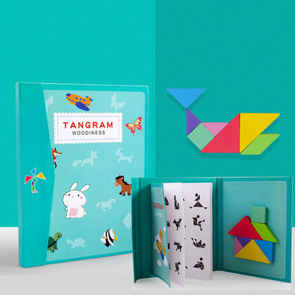 Magnetic Tangram Puzzle