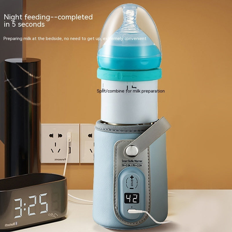 CONSTANT TEMPERATURE FEEDING BOTTLE NEWBORN BABY INSULATING MILK BOTTLE