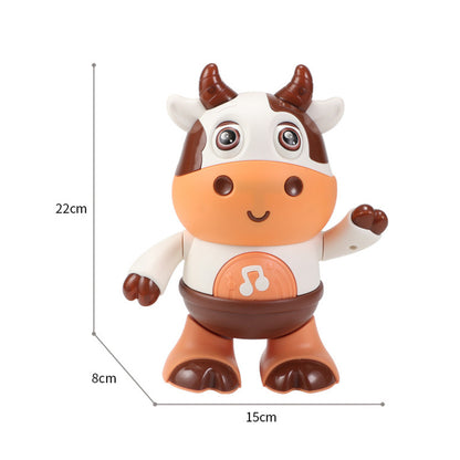 MUSIC AND LIGHT SWING DANCE ROBOT ELECTRIC COW