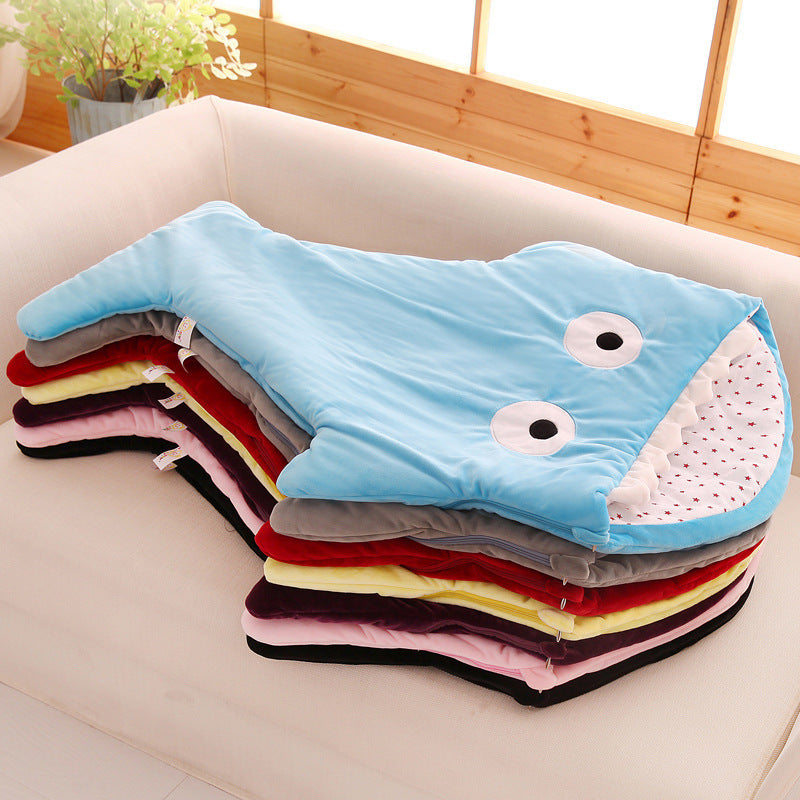 BABIES CUTE SHARK SLEEPING BAG