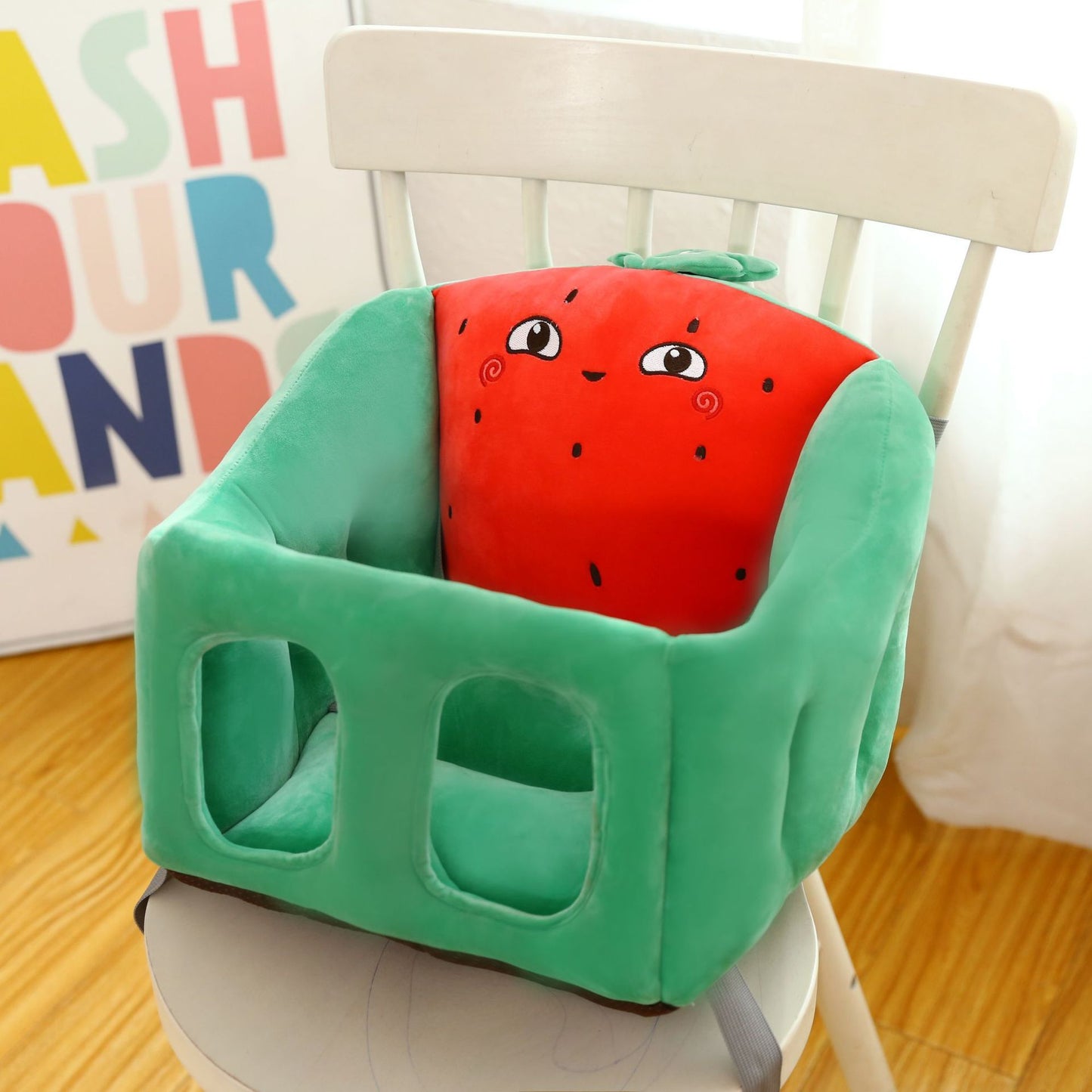 CARTOON PORTABLE BABY DINING CHAIR MULTIFUNCTIONAL