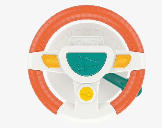 BABY KIDS ELECTRIC SIMULATION STEERING WHEEL TOY