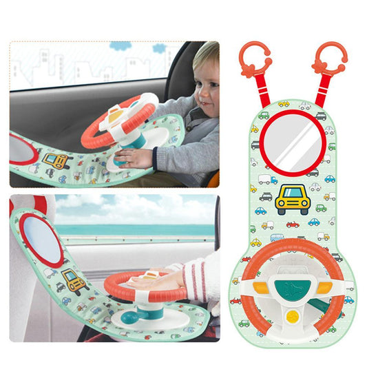 BABY KIDS ELECTRIC SIMULATION STEERING WHEEL TOY