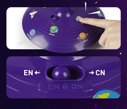 SOLAR SYSTEM LED SKY PROJECTOR ROTATING VOICE CONTROL