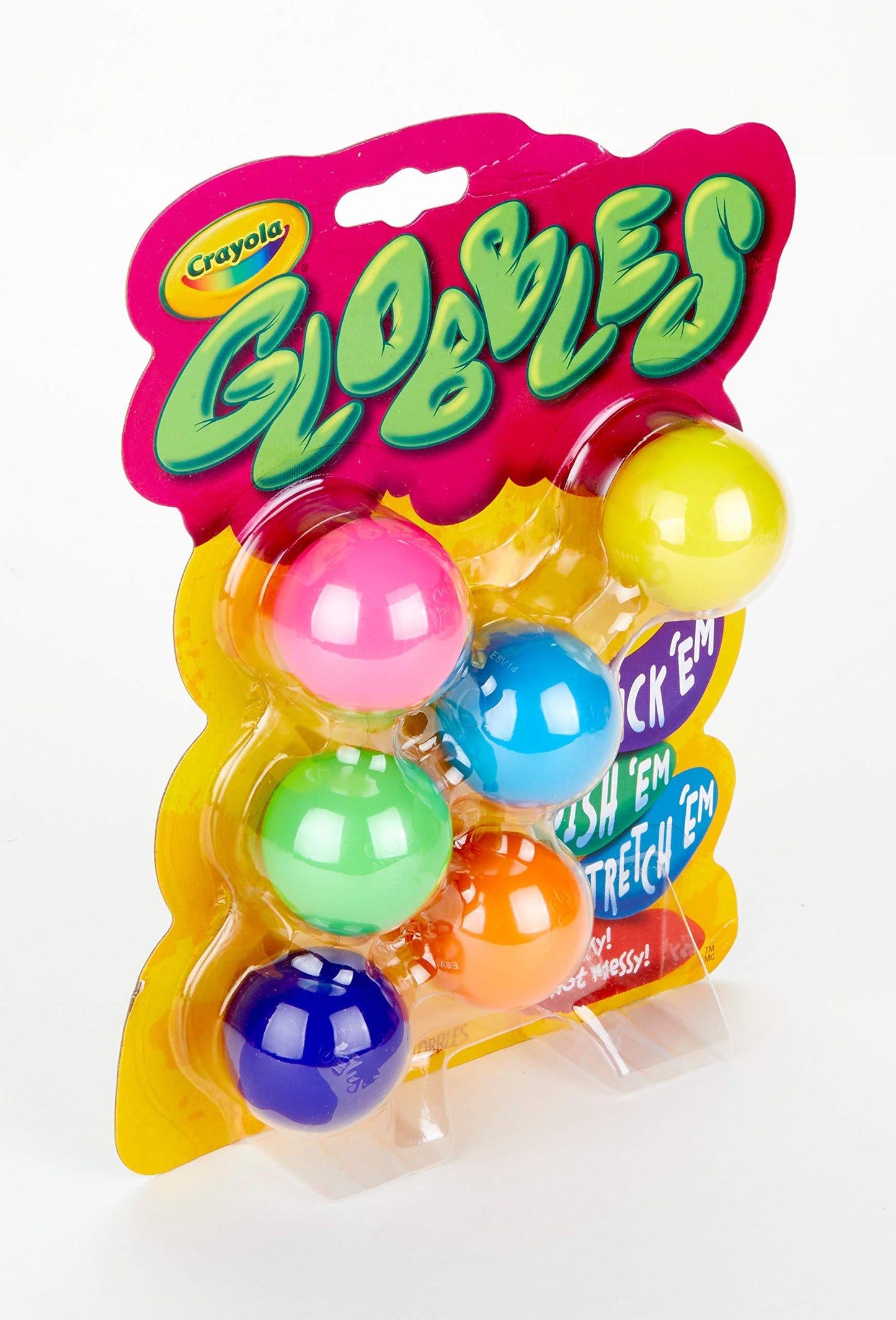 GLOWING STICKY BALL STRESS RELIEF