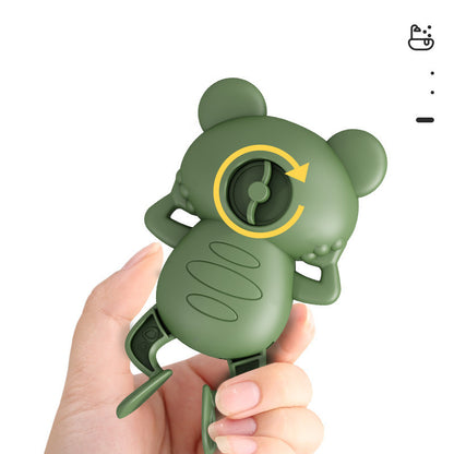 LITTLE FROG WIND UP FLOATING BABY BATHROOM TOY