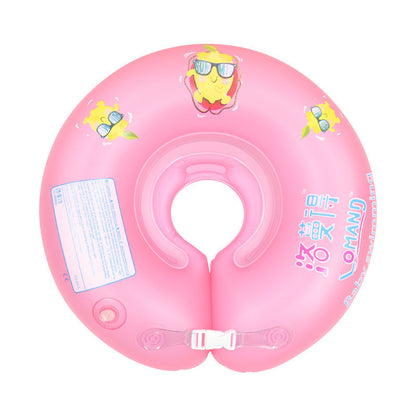 BABY INFLATBLE SWIMMING NECK RING PLUM BLOSSOM