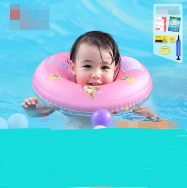 BABY INFLATBLE SWIMMING NECK RING PLUM BLOSSOM