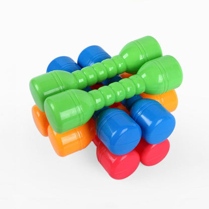 CHILDRENS DUMBBELL FITNESS EQUIPMENT SET